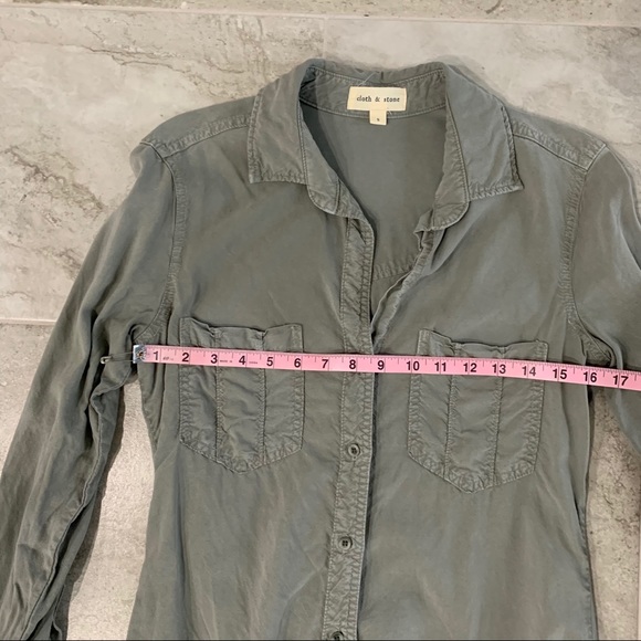 Anthropologie Cloth & Stone Luna Top - VGUC - Picture 7 of 8